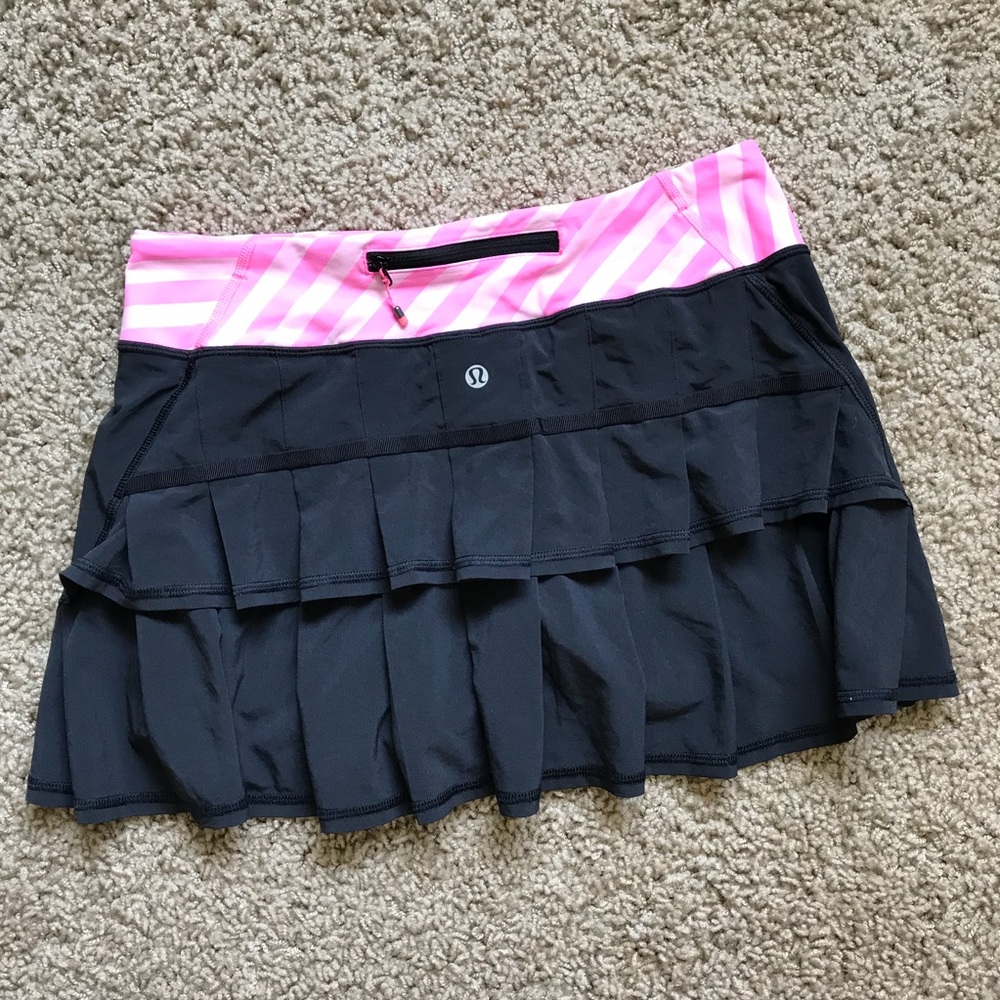 Lululemon Ruffle Tennis Skirt Athletic Workout
